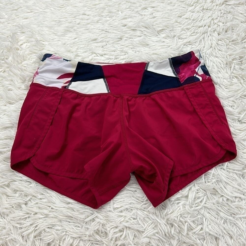 Lululemon Run Times Short Bumble Berry / Quilt 529